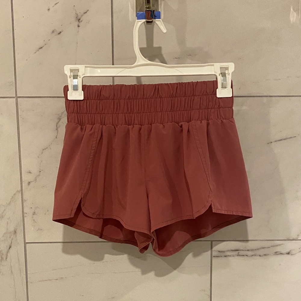 Zella Women's Athletic Shorts - Dusty Rose